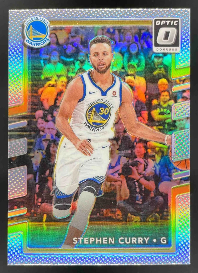 2017-18 Panini Donruss Optic Holo #46 Stephen Curry