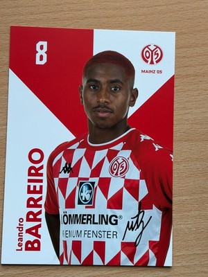 Leandro Barreiro 1. FSV Mainz 05 Autogrammkarte original signiert #53263
