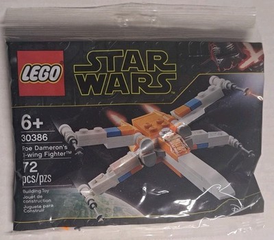LEGO Star Wars Episode VII 30386 Poe Dameron's X-wing Fighter Polybag. NEW!