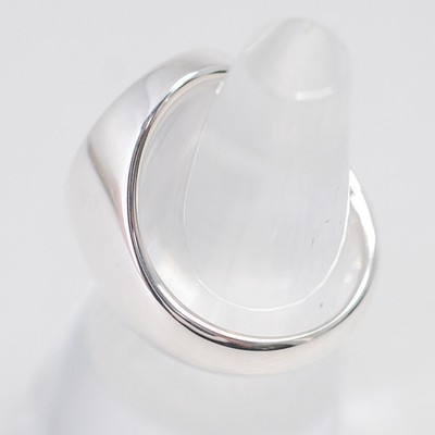 Vivienne Westwood Orb Signet Oval Ring S Size 11 Sterling Silver
