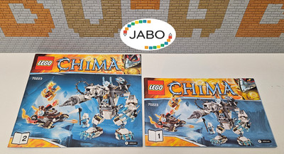 ( OK 11/2 ) Lego Chima Bauanleitung 70223 Icebite's Claw Driller
