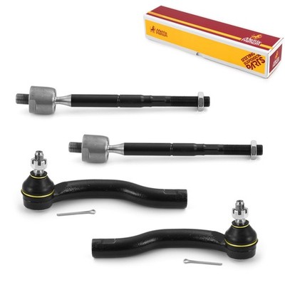 Front Inner & Outer Tie Rod End Set for 2006-2018 Toyota RAV4 EV800328 ES800053