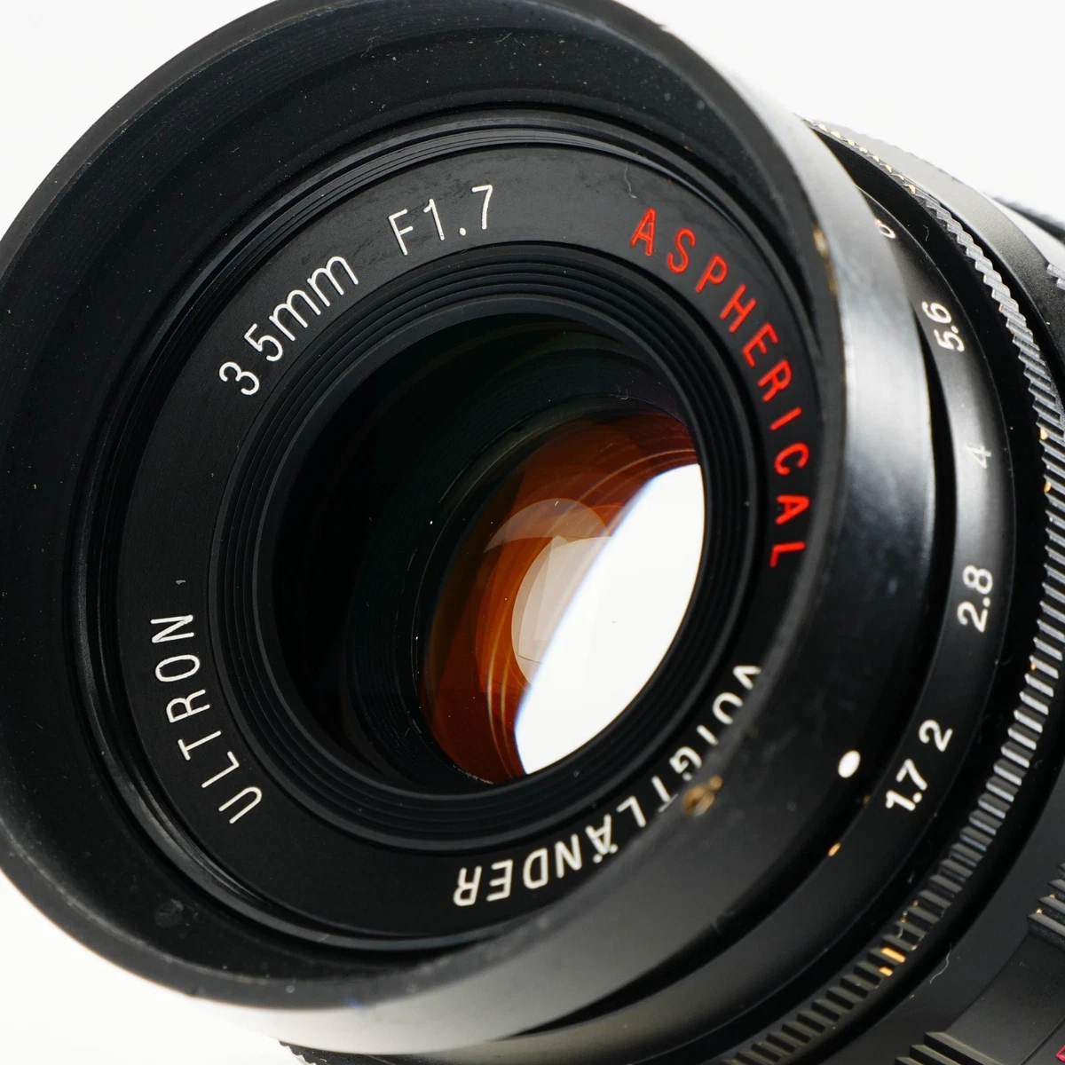 Voigtländer Camera Lenses 35mm Focal f/1.7 Maximum Aperture for