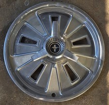 1 Vintage Oem 1966 Ford Mustang 14 Spinner Hubcap Wheel Cover 0b C6zz-1130-b