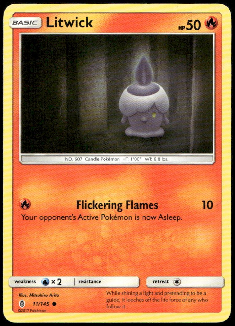 Litwick Common SM - Guardians Rising 11/145 NM