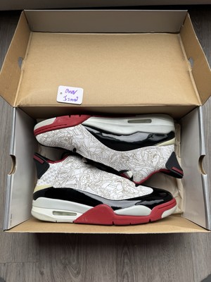 Air Jordan Dub Zero 2005 White Varsity Red | 311046-103 | Size 12 Mens | NEW