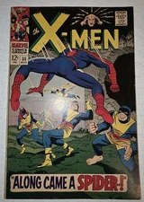 X-Men Silver Age #35 VF 1st Changling App. Spider Man Cover 1967 High grade