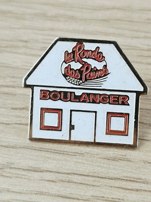Anstecknadeln Anstecknadeln Bäckerei La Ronde des Pains aus emailliertem Metall
