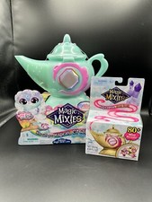 Magic Mixies Magic Genie Lamp w/Interactive 8 inch Rainbow Magic Plush  Refill