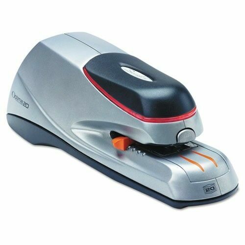 Swingline Optima 20 Electric Stapler Desktop Auto/Manual 20 Sheets Silver 48208