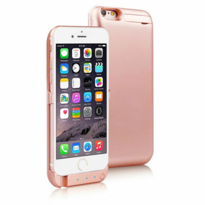 iPhone 6s Plus 6+ Rose Gold 10000mAh PowerCase Rechargeable