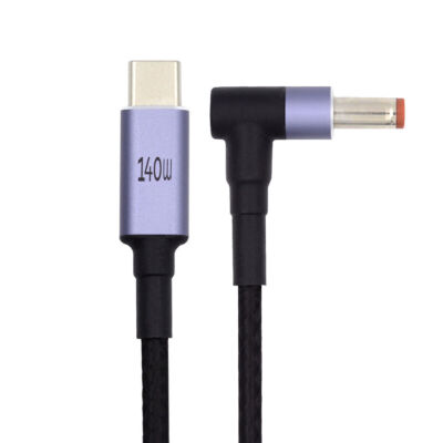 Cablecy USB-C Type C Input to 20V DC 5.5mm Power 135W 140W PD Charge Cable