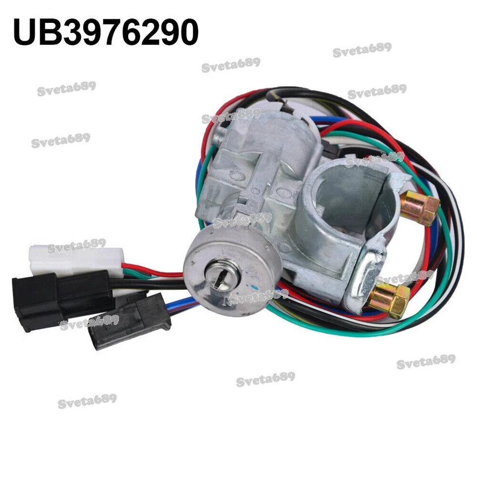 Ignition Switch w/2 Keys UB397629 for Mazda Pickup 1986-1993 B2000 B2200 B2600 - Изображение 3 из 4