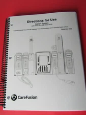 CareFusion Alaris System With PC Unit 8015 Directions for Use Manual 2009