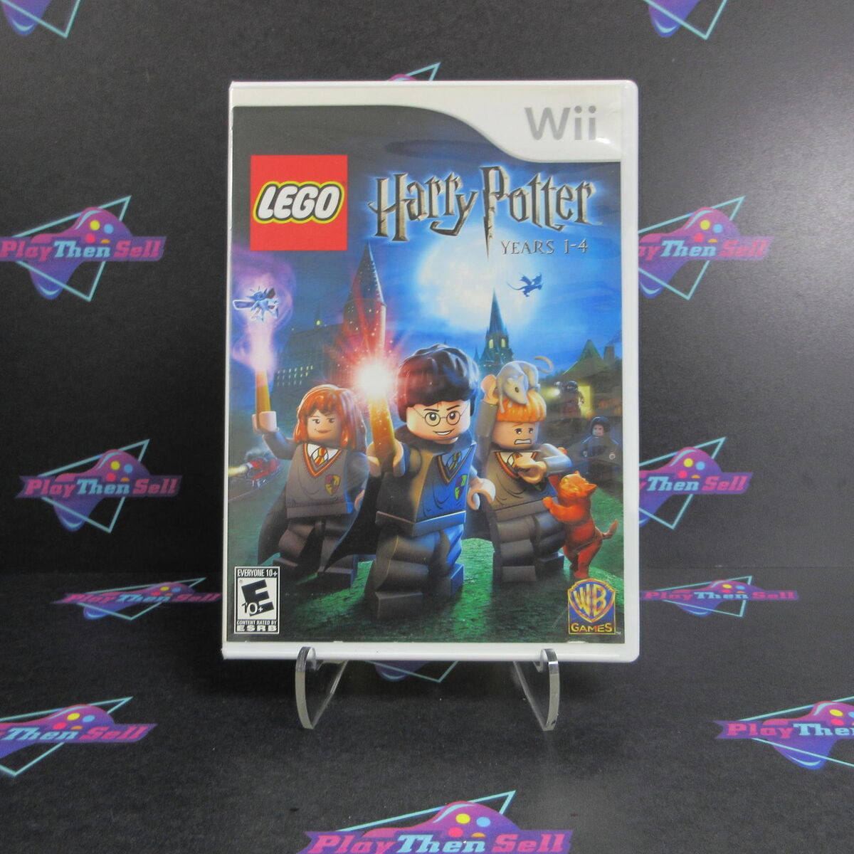 LEGO Harry Potter Years 1-4 DVD combo Nintendo Wii Wii U Complete CIB w/  manual