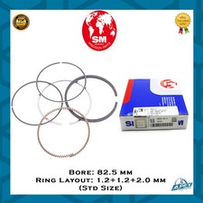 AUDI A3 TT 1.8 TFSI PETROL MOTEUR CDAA JEU DE ANNEAUX DE PISTON 06H198151E - STD