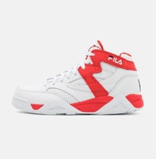 Fila M-Squad Mid Weiß Rot 43 Neu OVP Sneaker Basketball Sportschuhe
