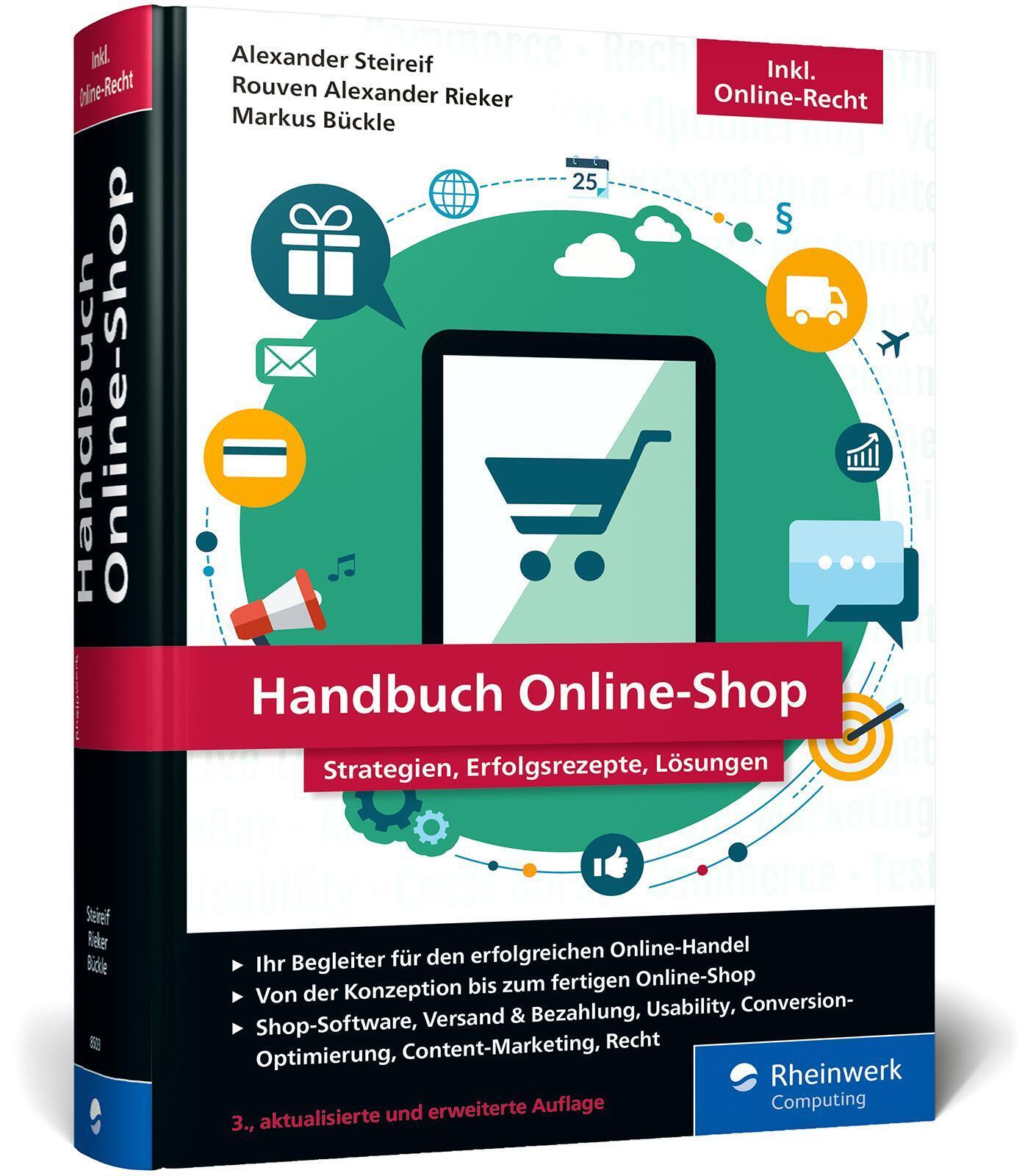 Thumbnail - Handbuch Online-shop | Alexander Steireif (u. A.) | Deutsch | Buch |