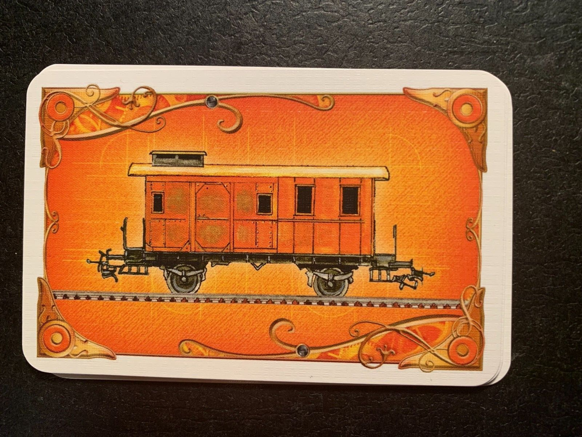 Ticket To Ride Europe ORANGE TRAIN CARD Game Replacement Pieces