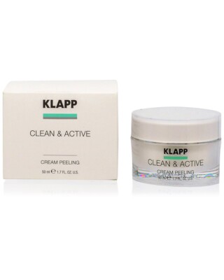 KLAPP CLEAN & ACTIVE CREAM PEELING 1.7 OZ (50 ML)