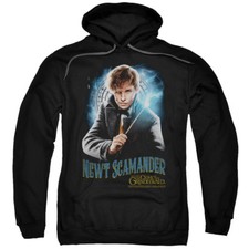 Fantastic Beasts 2 sudadera con capucha Newt Scamander sudadera con capucha negra