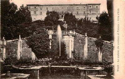Tivoli, Palazzo, Villa d'Este, Ed. Augusto Papini, D Postcard