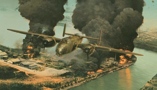 Out of the Dragon's Den par Richard Taylor signé par CINQ vétérans Doolittle Raid - Photo 1/3