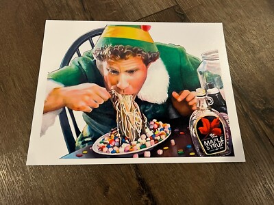 BUDDY THE ELF CHRISTMAS Art Print Photo 11x14 Poster Kitchen Decor Cereal Dining