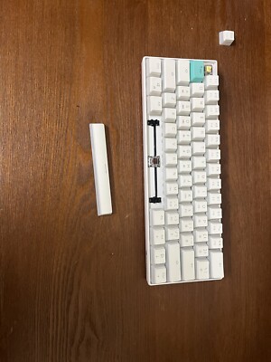 gaming keyboard 60 percent white