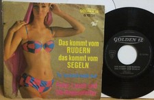 Peter Lauch Und Die Regenpfeifer Das Kommt Vom Rudern 7" Vinyl-1964 -gut  