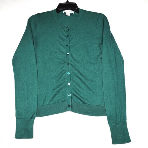 August Silk Cardigan Womens Medium M 