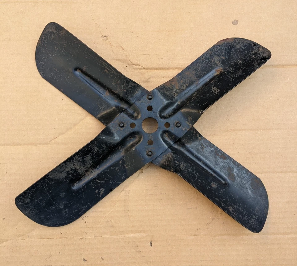 42 46 47 1948 Pontiac Engine 1941 ventilador de refrigeración - Chieftain Torpedo Silver Streak Foto 3 de 3