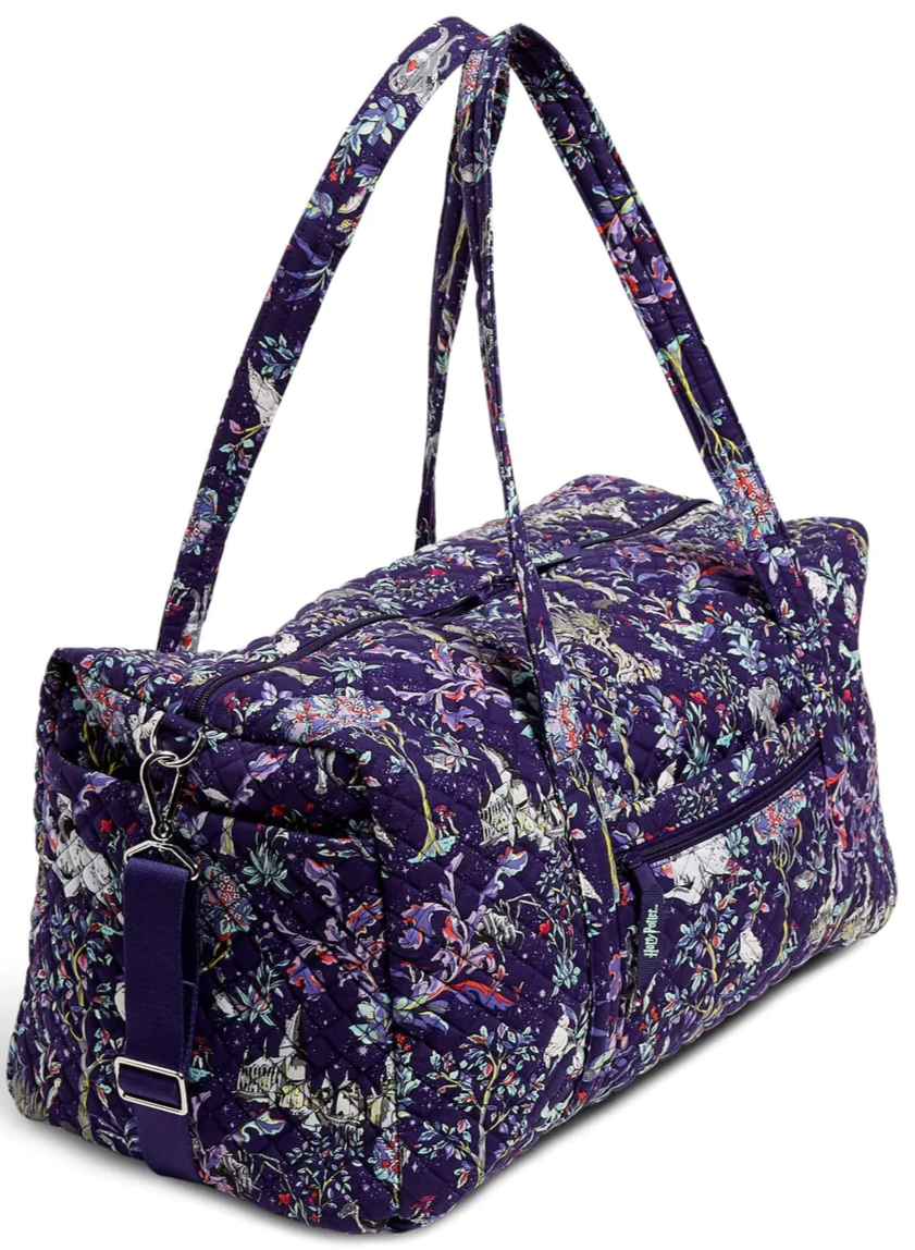 Vera Bradley Harry Potter Large Travel Duffel Bag in Forbidden Forest