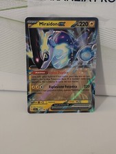 Carte Pokèmon Miraidon EX 081/198 Scarlatto e Violetto Mint Ita