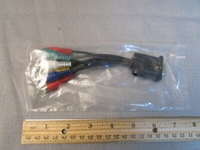 Computer Adapter DB9F to RCA, BNC, PS/2 Connectors New