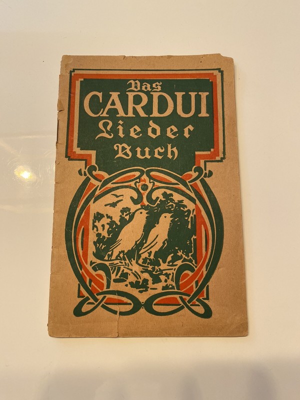 Antique German Songbook