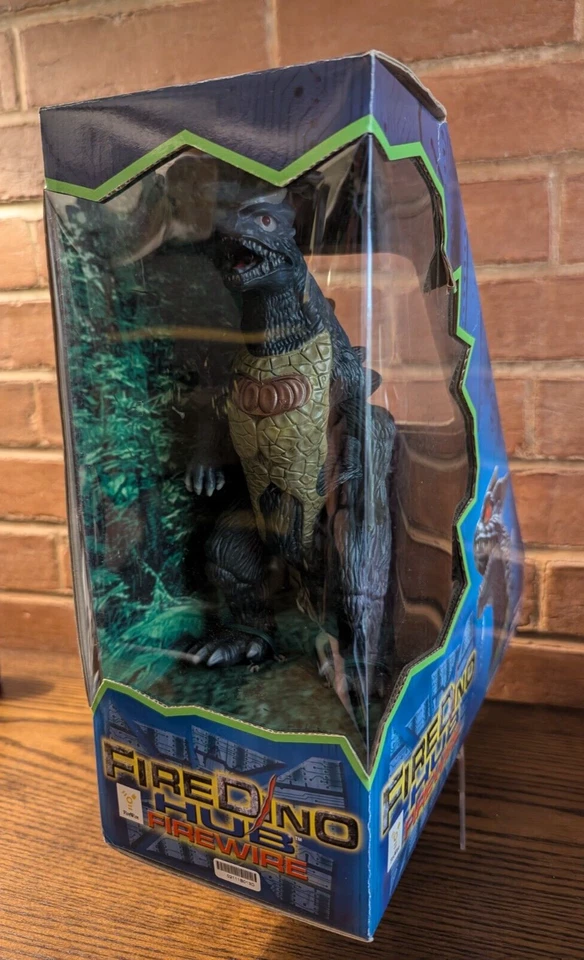 Charismac FireDino Fire Dino FireWire Hub 2002 Coleccionable Godzilla MUY RARO Foto 2 de 4