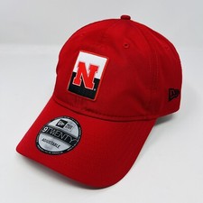 New Era 9TWENTY NCAA Nebraska Cornhuskers Adjustable Strapback Mens Hat Cap Red
