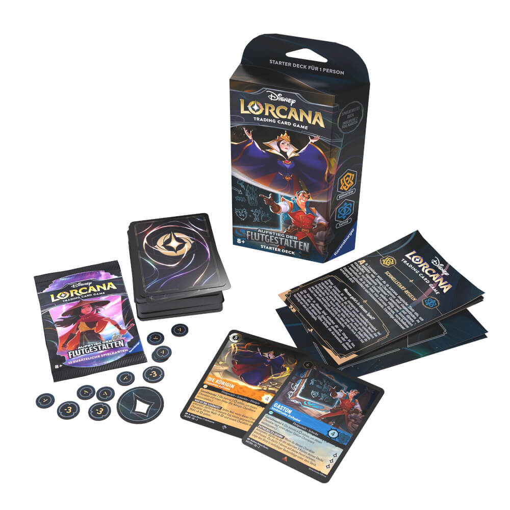 Thumbnail - Disney Lorcana: Aufstieg Der Flutgestalten - Starter Deck Bernstein