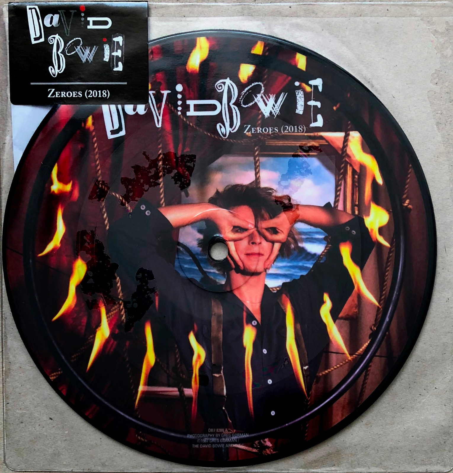 DAVID BOWIE * BOYS KEEP SWINGING * LIMITED EDITION 7"" PICTURE DISC * BN! - Image 3