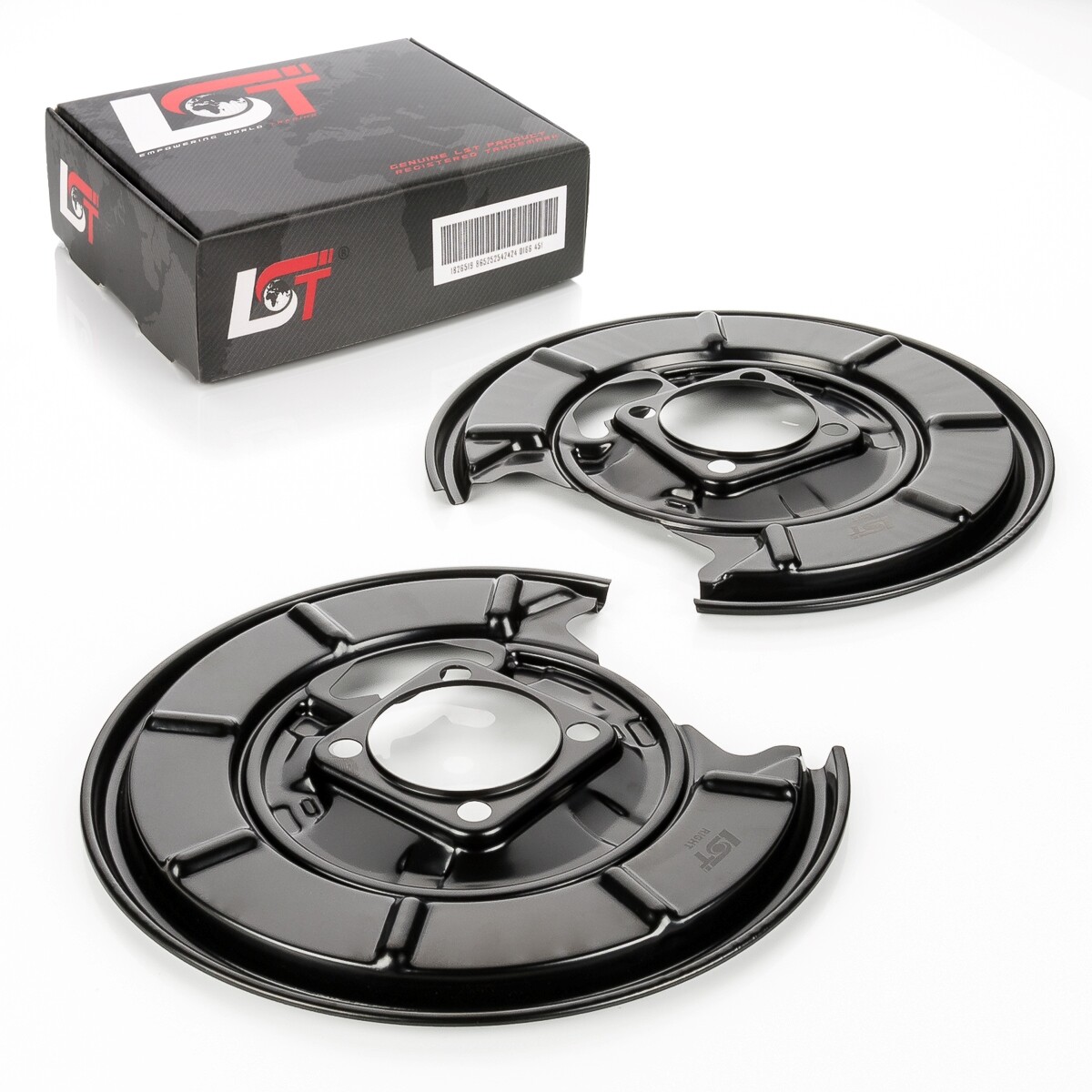 2x Anchor Plate Brake Disc Rear for MERCEDES-BENZ A-CLASS W169