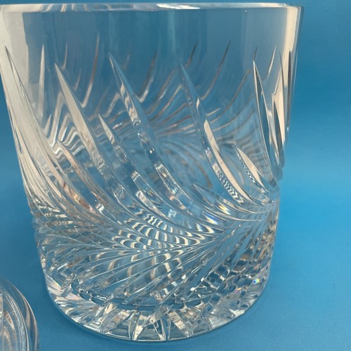 Reflections By Crystal Clear Industries Cookie Jar-8.5” Vintage 24% Lead Crystal - Picture 2 of 12