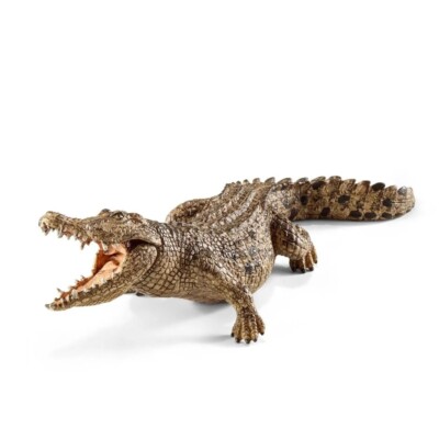 SCHLEICH Tierfigur 'Krokodil (14736)' - 2014 - L 18 cm - wie NEU