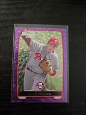 Mitch Gueller 2012 Bowman Draft PURPLE ICE RC #D /10 1st ROOKIE SP Phillies