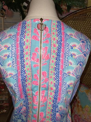 lilly❤︎‬様 NEW Lilly Pulitzer KIMI T SHIRT SWING DRESS Zanzibar Blue