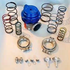 Tial Mvr 44mm Wastegate 002948 Mv-r V-band Flanges All Springs Included Kit Blue