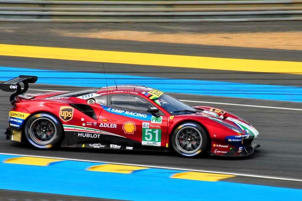 Ferrari 488 GTE EVO No51 2018 Le Mans 24H Motorsport Photo Print