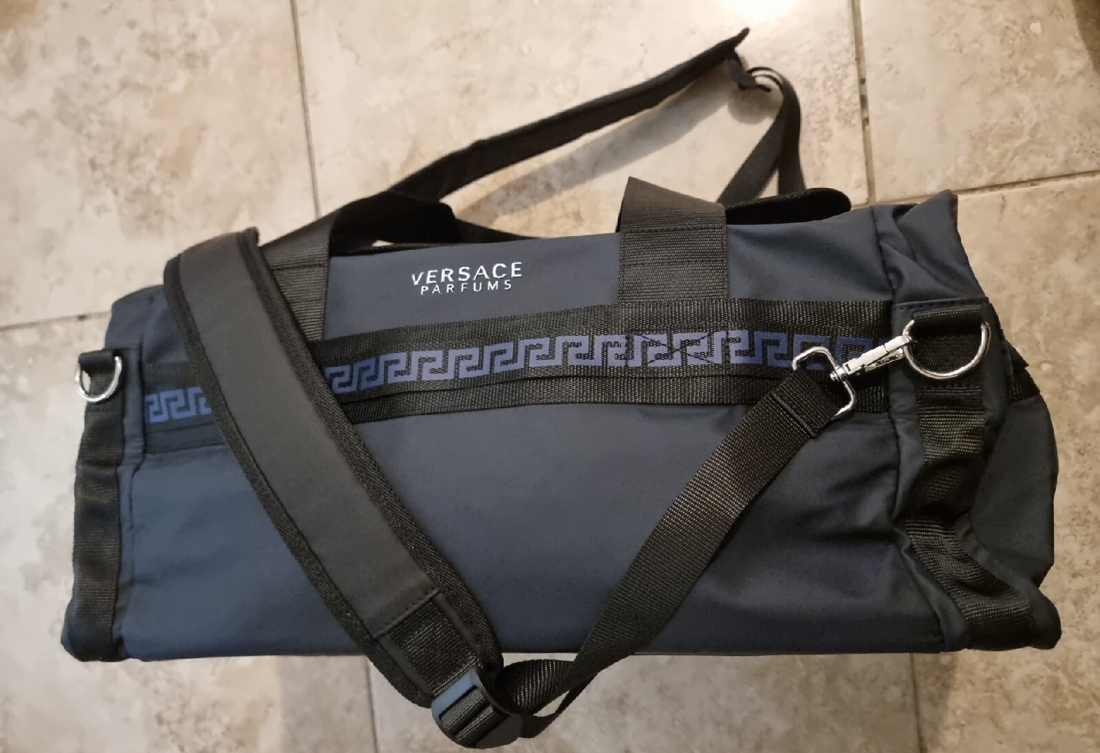 VERSACE PARFUMS WEEKEND BAG MENS TRAVEL HOLIDAY DUFFLE FLIGHT SPORTS