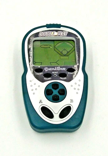 Excalibur Double Play Baseball Hand Held Game 384