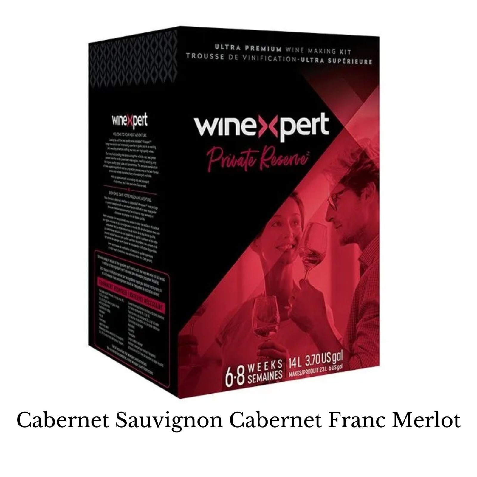 Winexpert Private Reserve Cabernet Sauvignon Cabernet Franc Merlot Wine Kit